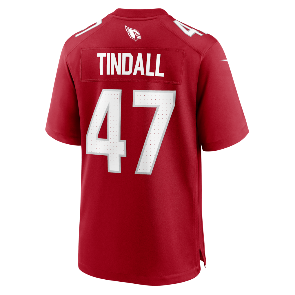 tores A.Cardinals #47 Channing Tindall Cardinal Team Game Jersey