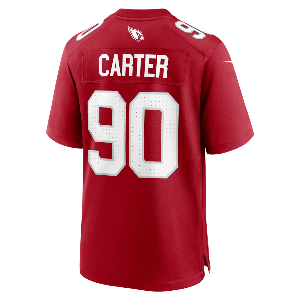 tores A.Cardinals #90 Zach Carter Cardinal Team Game Jersey
