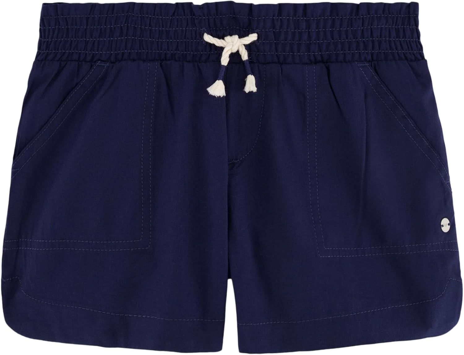 Roxy Girls' Soleil Elastic Waist Shorts, Drawstring Closure, Soft & Comfortable Fit