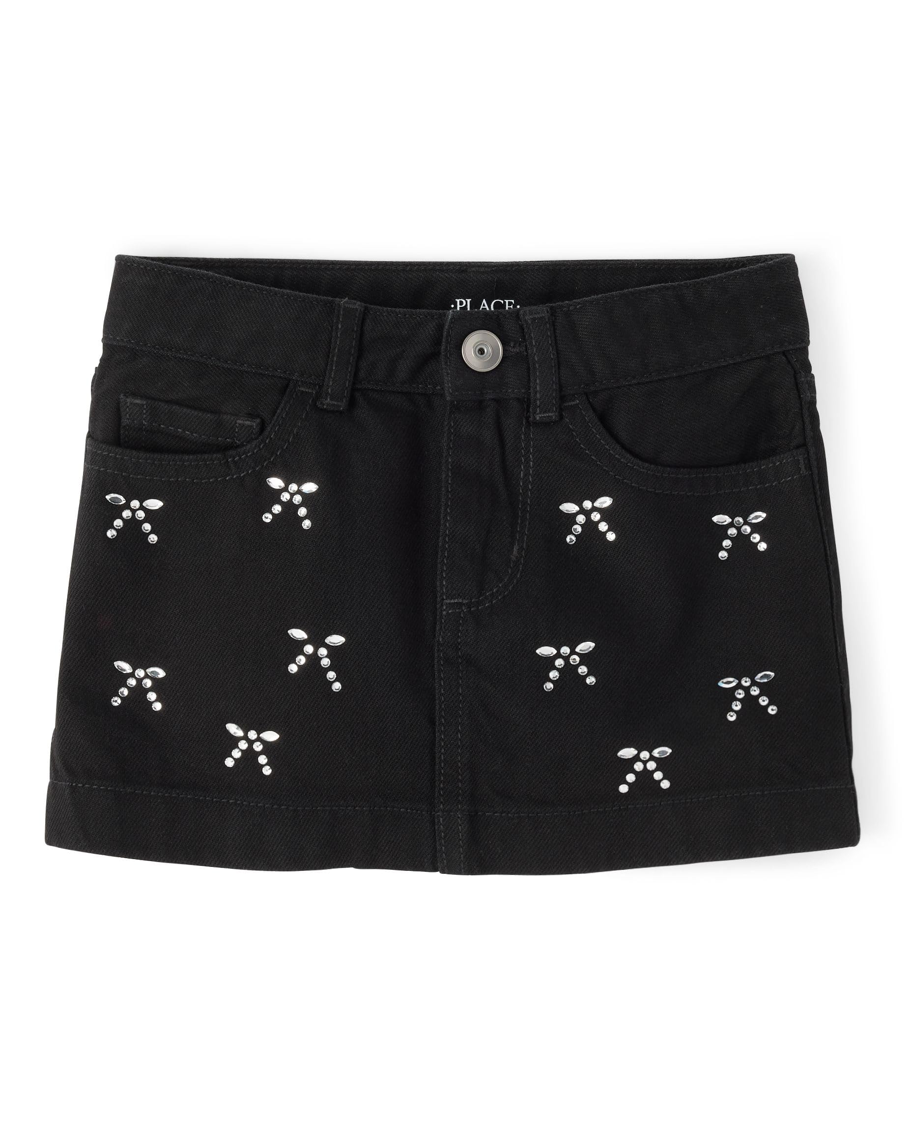 The Children's Place Girls' Everyday Denim Skirts and Skorts