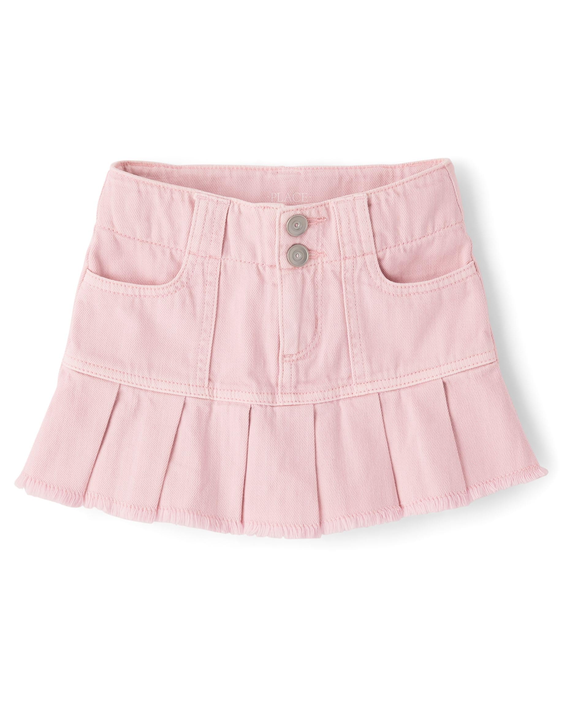 The Children's Place Girls' Everyday Denim Skirts and Skorts