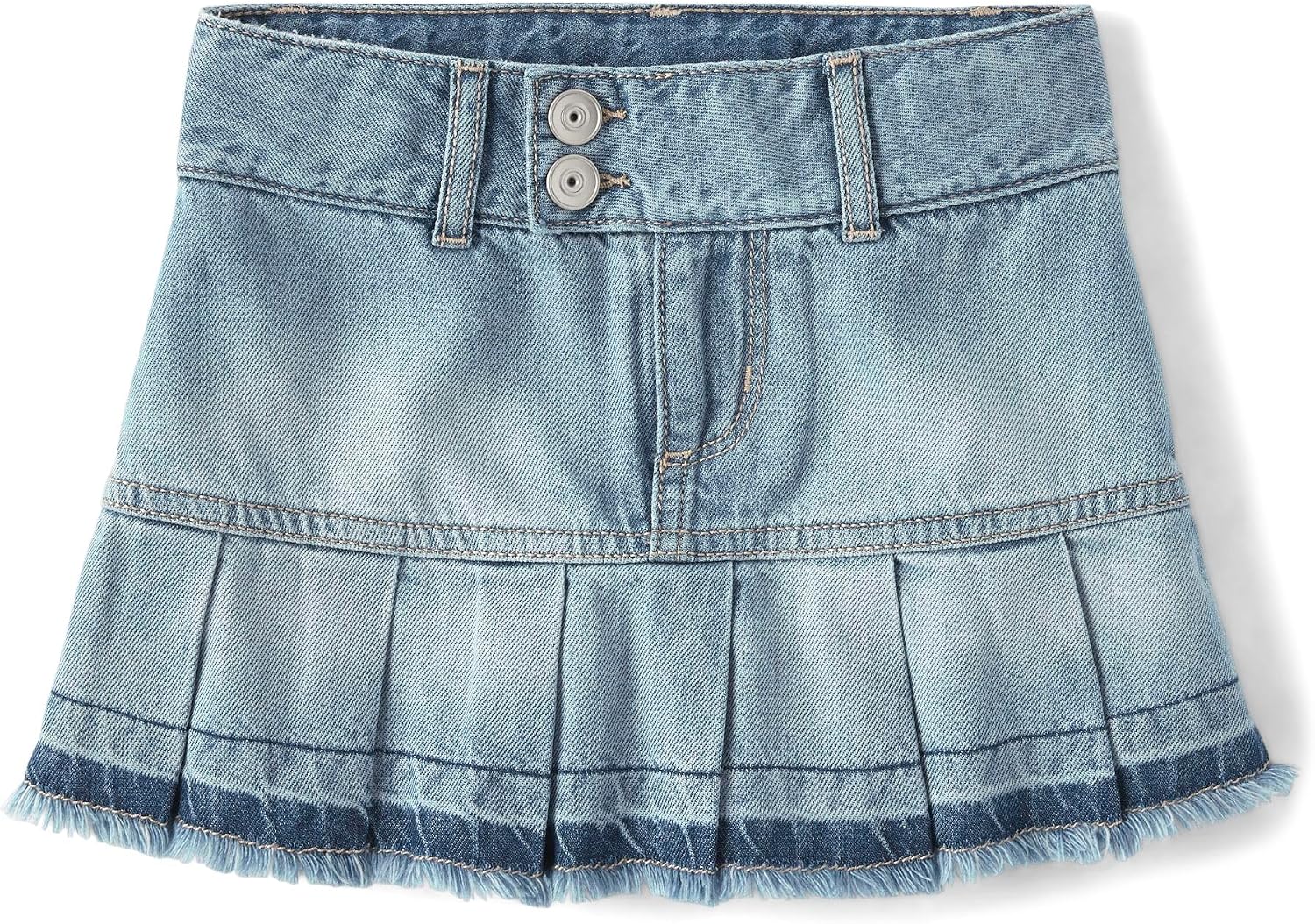 The Children's Place Girls' Everyday Denim Skirts and Skorts