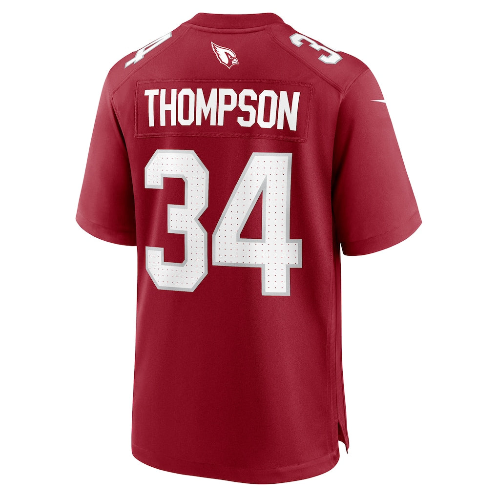 tores A.Cardinals #34 Jalen Thompson Cardinal Team Game Jersey