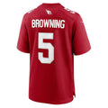 tores A.Cardinals #5 Baron Browning Cardinal Team Game Jersey
