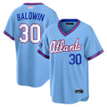 tores A.Braves #30 Drake Baldwin player Blue 2026 City Connect Stadium Stitched Jerseys