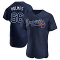 tores A.Braves #66 Grant Holmes Player Navy Authentic Alternate Team Stitched Jerseys