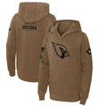 tores A.Cardinals Brown Salute To Service Limited Hoodies Blank Player Stitched Jerseys