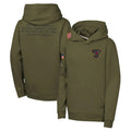 tores A.Cardinals Olive 2025 Salute to Service Fleece Hoodie Blank Player Stitched Jerseys