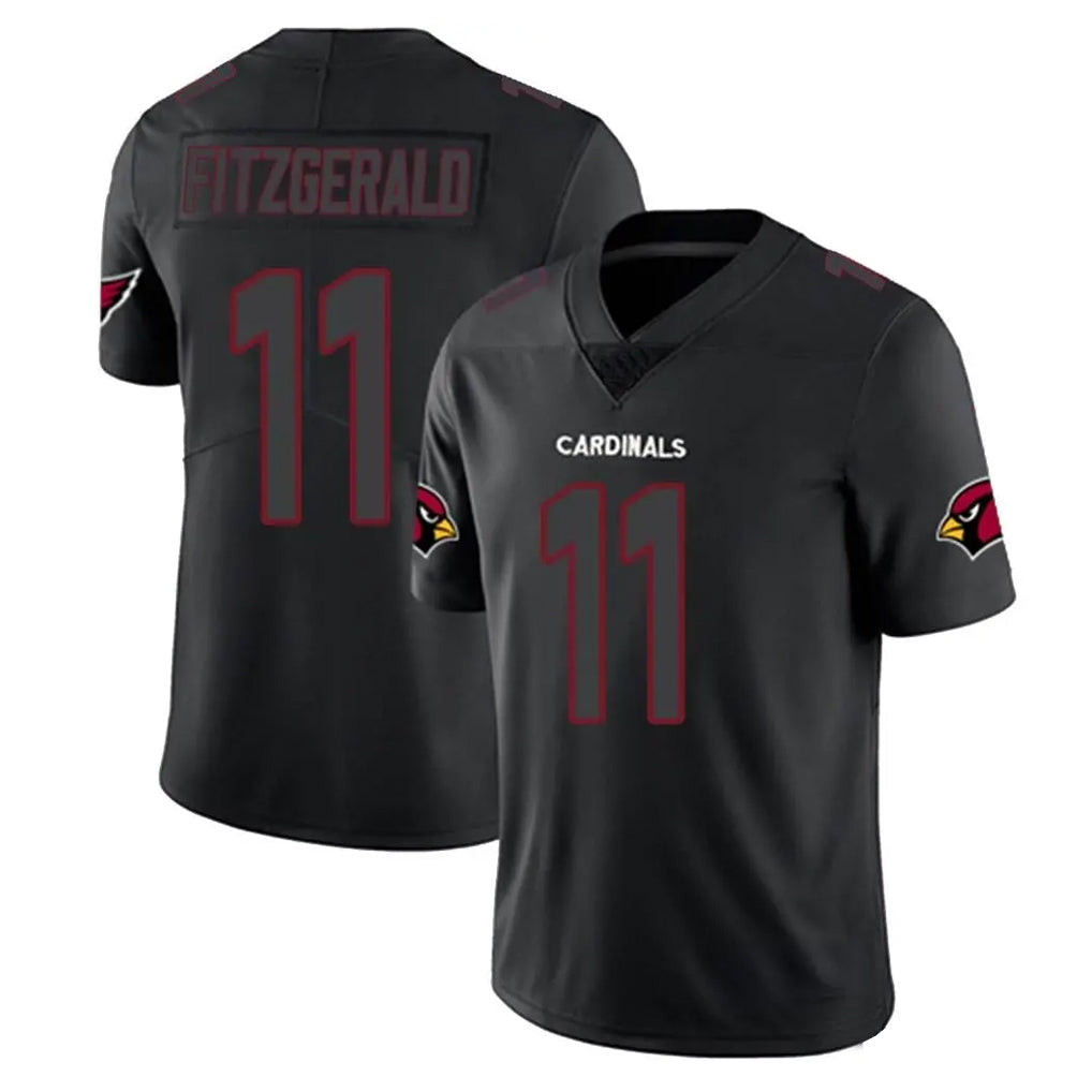 tores A.Cardinals #11 Larry Fitzgerald Player Black Impact Limited Home Game Stitched Jerseys