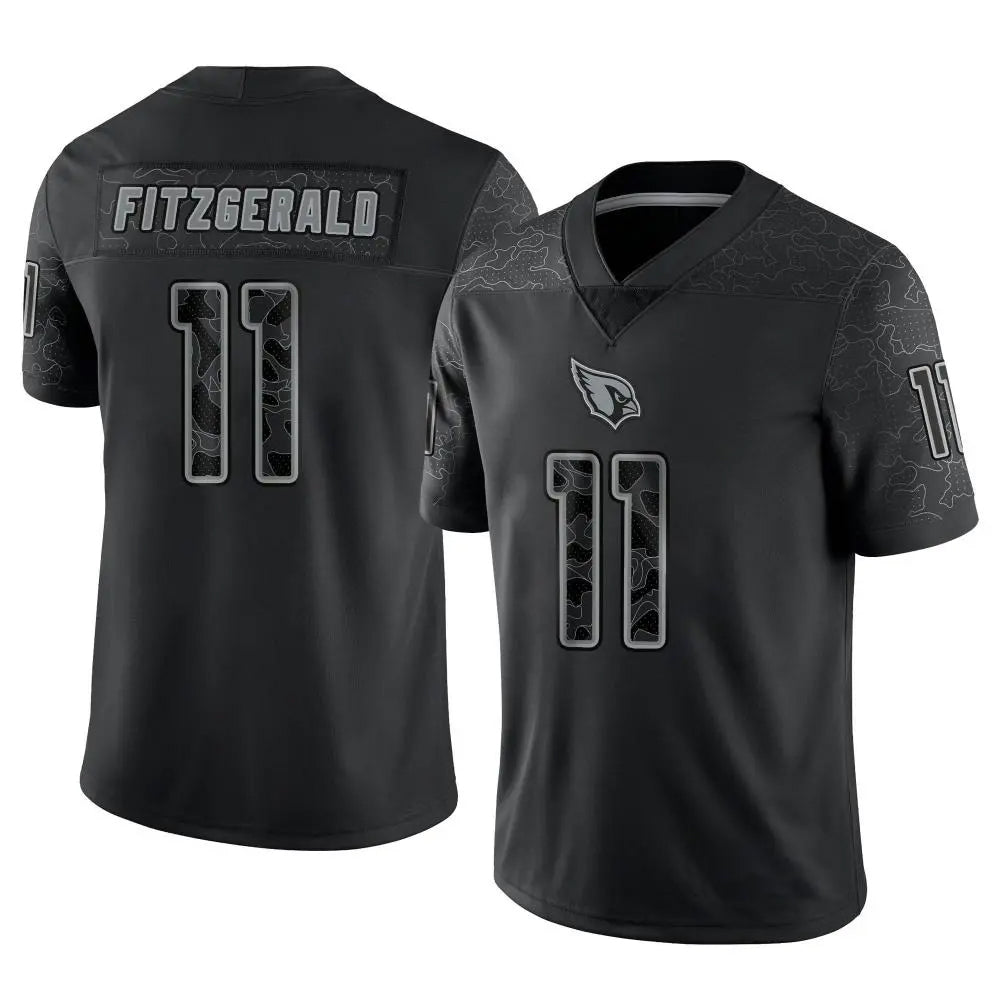 tores A.Cardinals #11 Larry Fitzgerald Player Black RFLCTV Limited Stitched Jerseys