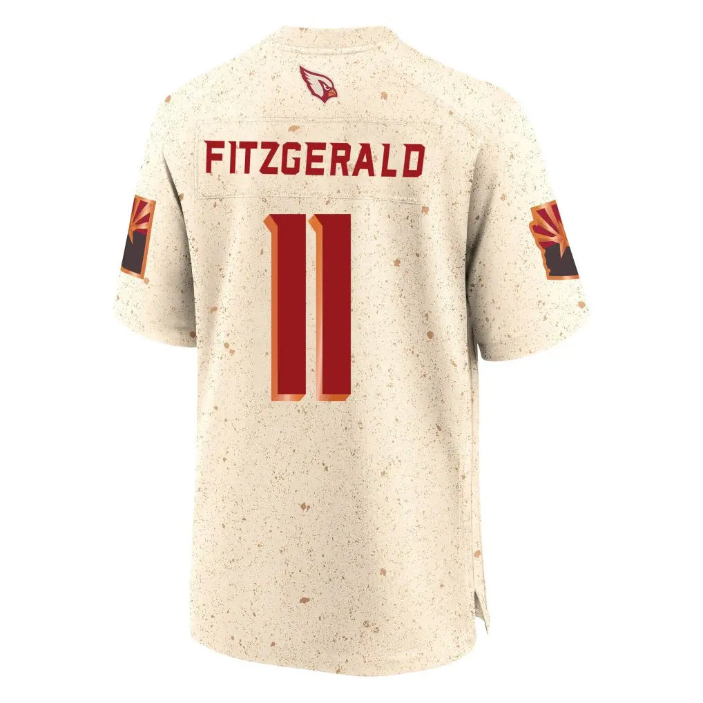 tores A.Cardinals #11 Larry Fitzgerald Player Cream Rivalries Collection Game Stitched Jerseys