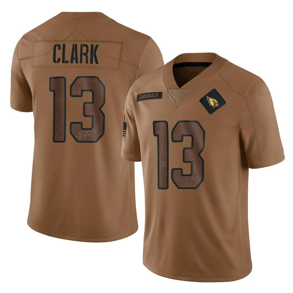 tores A.Cardinals #13 Kei'Trel Clark Player Brown Legend Salute To Service Stitched Jerseys