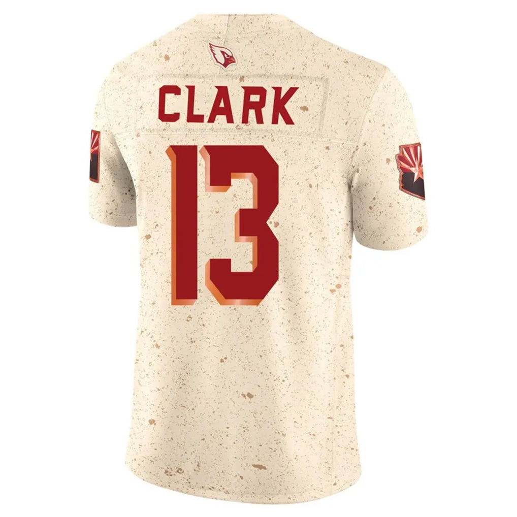 tores A.Cardinals #13 Kei'Trel Clark Player Cream Rivalries Collection Vapor Limited Home Game Stitched Jerseys