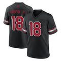 tores A.Cardinals #18 Marvin Harrison Jr. Player Black Alternate Game Stitched Jerseys