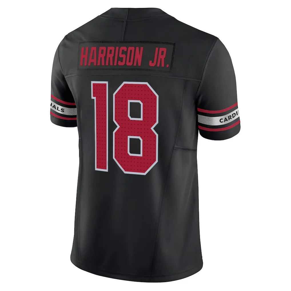 tores A.Cardinals #18 Marvin Harrison Jr. Player Black Vapor F.U.S.E. Limited Stitched Jerseys