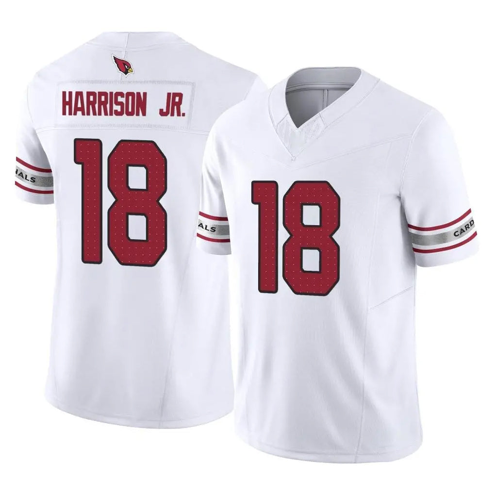 tores A.Cardinals #18 Marvin Harrison Jr. Player White Vapor F.U.S.E. Limited Home Game Stitched Jerseys