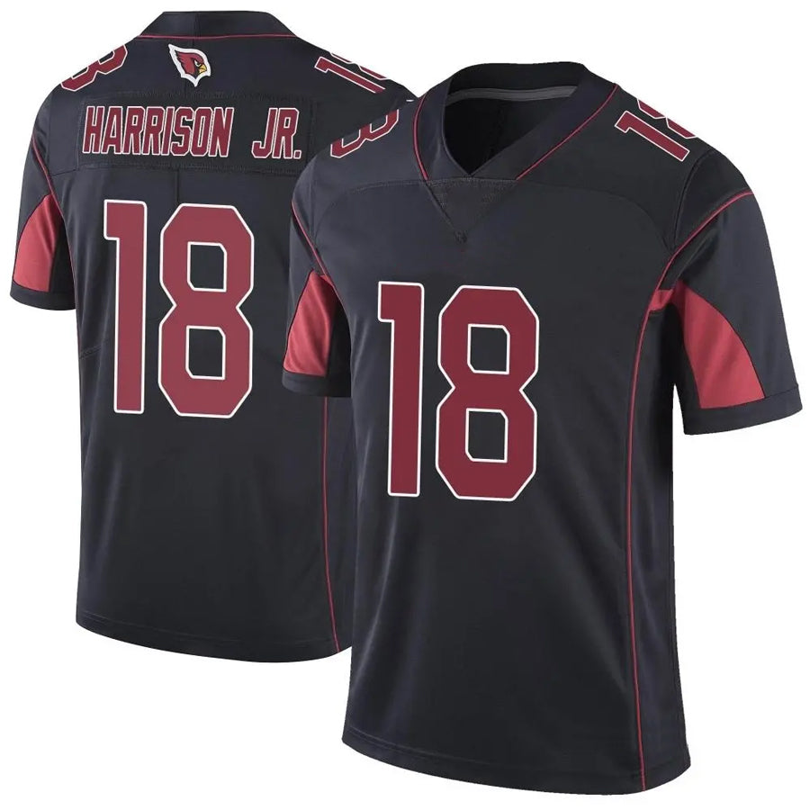 tores A.Cardinals #18 Marvin Harrison Jr. Player Black Vapor Limited Elite  Stitched Jerseys