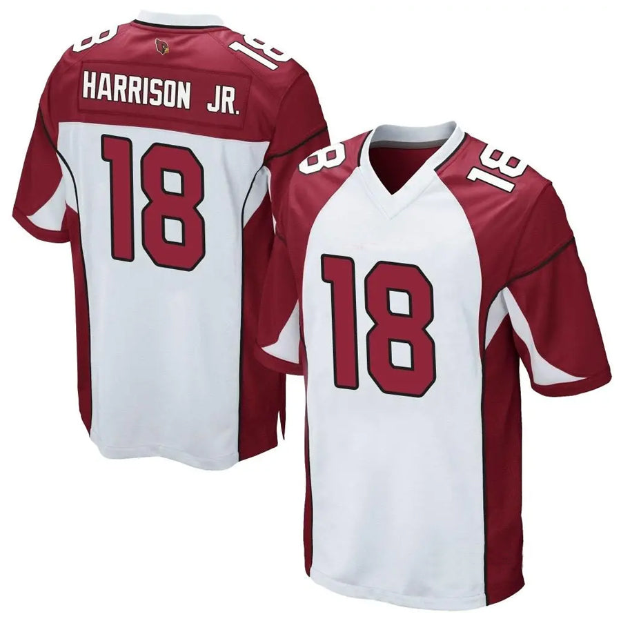 tores A.Cardinals #18 Marvin Harrison Jr. Player White Game Stitched Jerseys