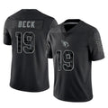 tores A.Cardinals #19 Carson Beck Player Black RFLCTV Limited Home Game Stitched Jerseys