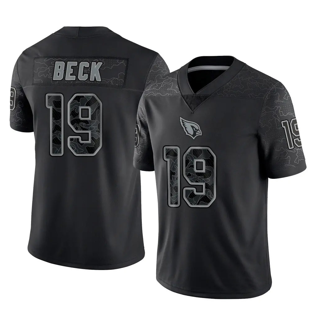 tores A.Cardinals #19 Carson Beck Player Black RFLCTV Limited Home Game Stitched Jerseys