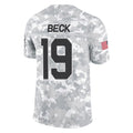 tores A.Cardinals #19 Carson Beck Player Camo Salute to Service Limited Home Stitched Jerseys