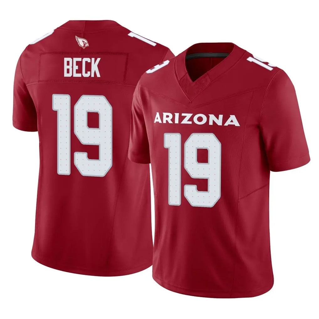 tores A.Cardinals #19 Carson Beck Player Cardinal Vapor F.U.S.E. Limited Home Game Stitched Jerseys