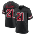 tores A.Cardinals #21 Garrett Williams Player Black Alternate Game Stitched Jerseys