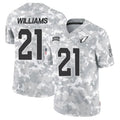 tores A.Cardinals #21 Garrett Williams Player Camo Salute to Service Limited Stitched Stitched Jerseys