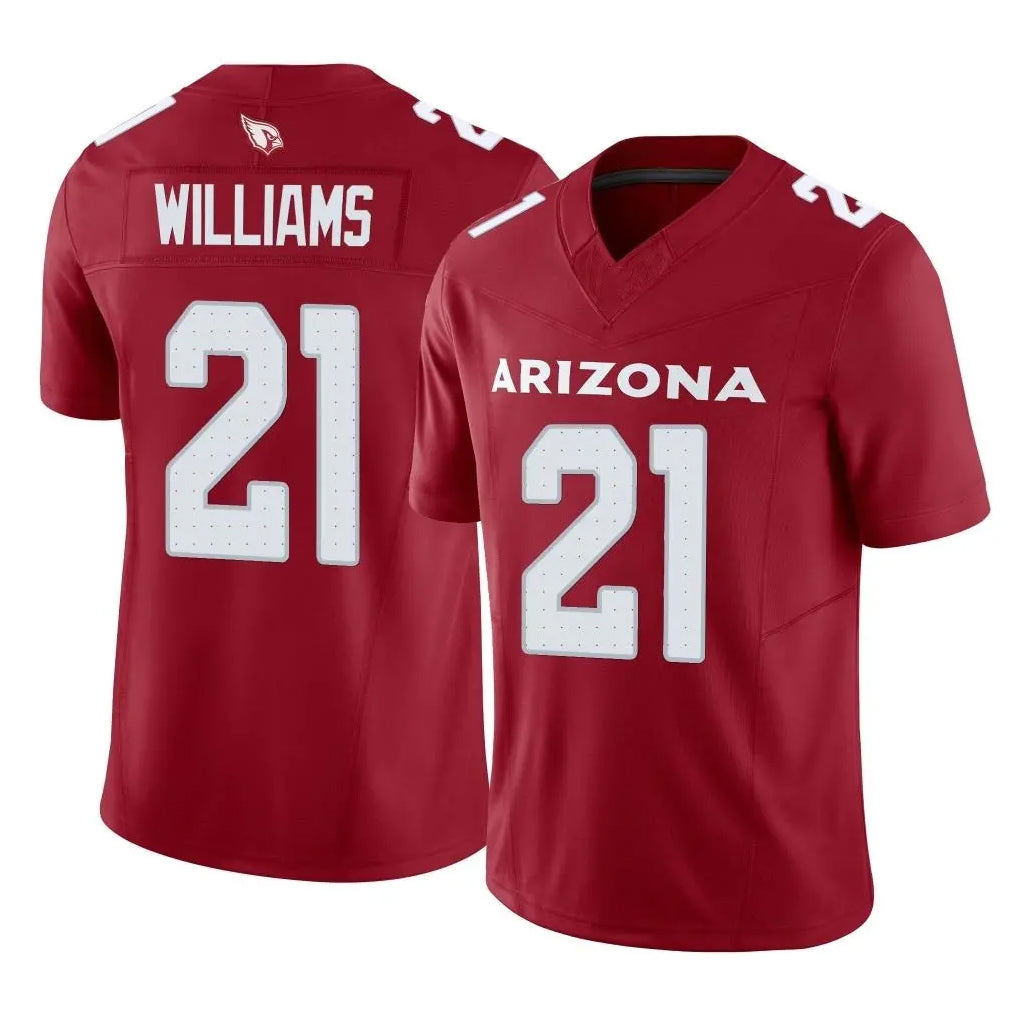 tores A.Cardinals #21 Garrett Williams Player Cardinal Vapor F.U.S.E. Limited Home Game Stitched Jerseys