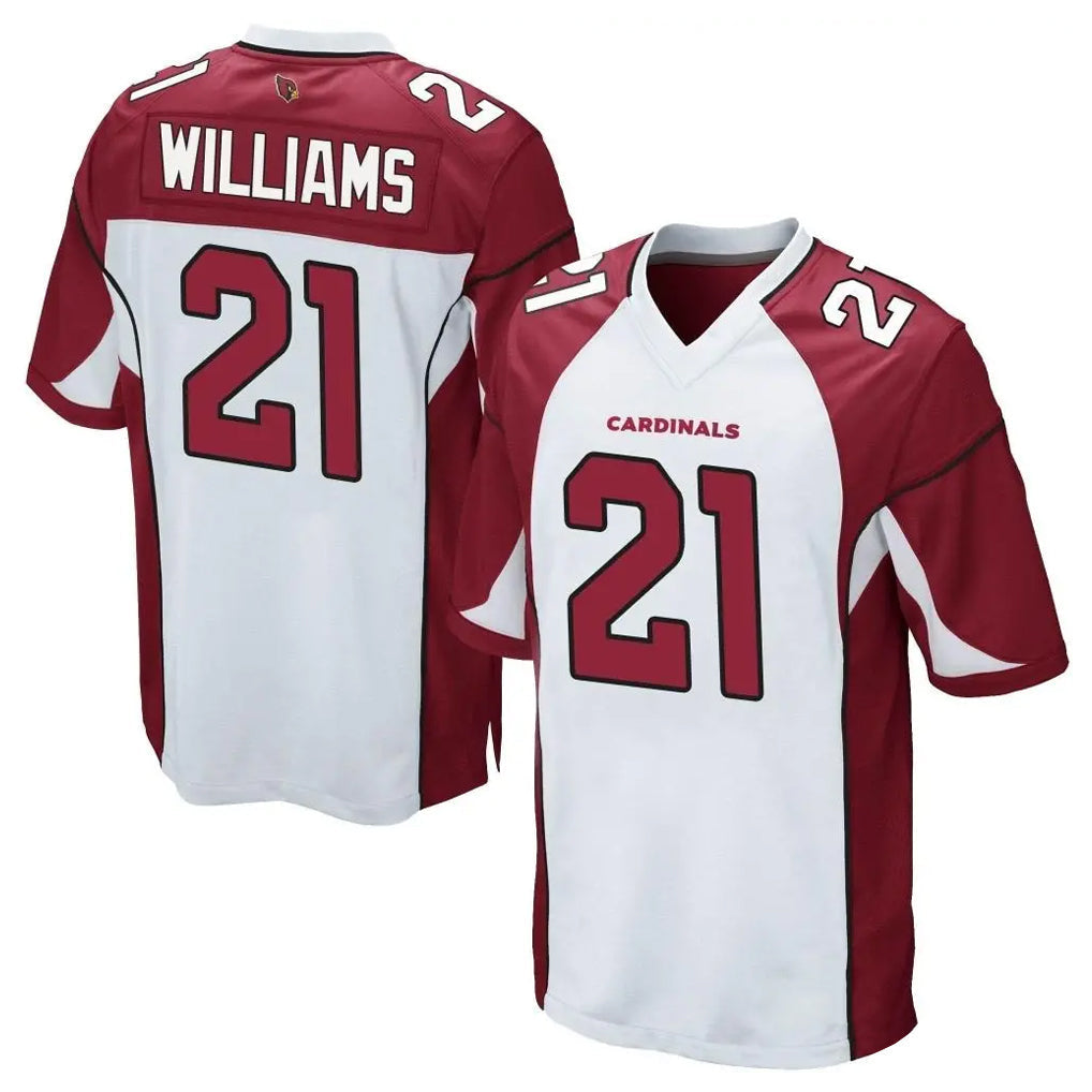 tores A.Cardinals #21 Garrett Williams Player White Cardinal Home Game Stitched Jerseys