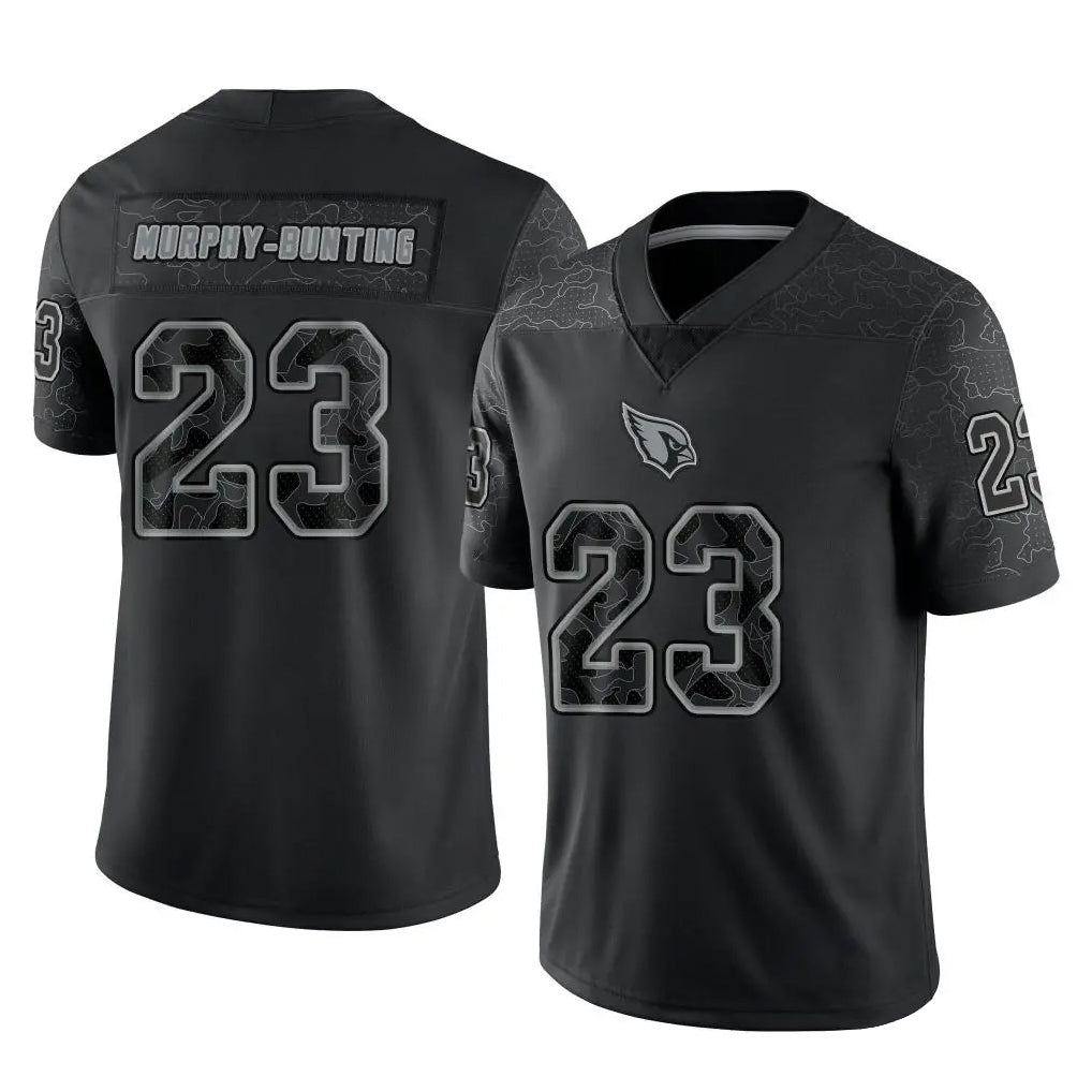 tores A.Cardinals #23 Sean Murphy-Bunting Player Black RFLCTV Limited Home Game Stitched Jerseys