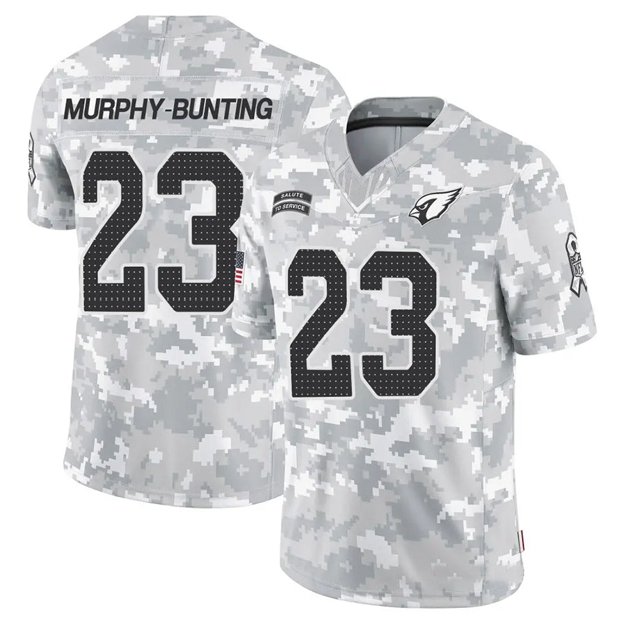 tores A.Cardinals #23 Sean Murphy-Bunting Player Camo Salute to Service Limited Stitched Jerseys