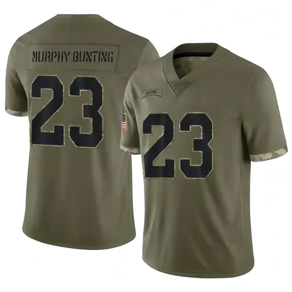 tores A.Cardinals #23 Sean Murphy-Bunting Player Olive Salute To Service Stitched Jerseys