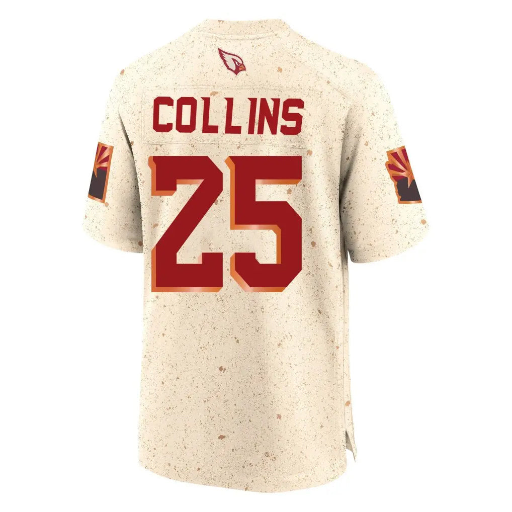 tores A.Cardinals #25 Zaven Collins Player Cream Rivalries Collection Game Stitched Jerseys