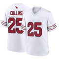 tores A.Cardinals #25 Zaven Collins Player White Home Game Stitched Jerseys
