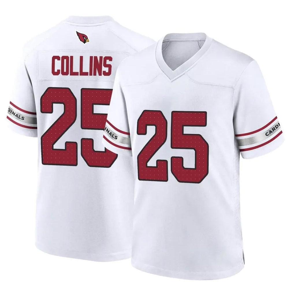 tores A.Cardinals #25 Zaven Collins Player White Home Game Stitched Jerseys