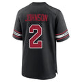 tores A.Cardinals #2 Will Johnson Player Black Alternate Game Stitched Jerseys