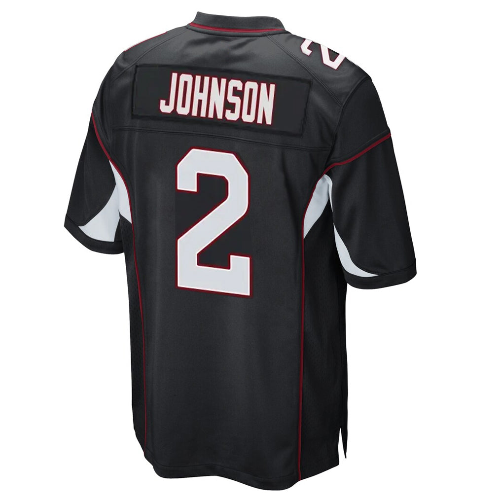 tores A.Cardinals #2 Will Johnson Player Black Home Game Stitched Jerseys