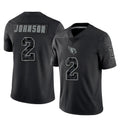 tores A.Cardinals #2 Will Johnson Player Black RFLCTV Limited Home Game Stitched Jerseys