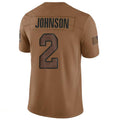 tores A.Cardinals #2 Will Johnson Player Brown Limited Salute To Service Game Stitched Jerseys