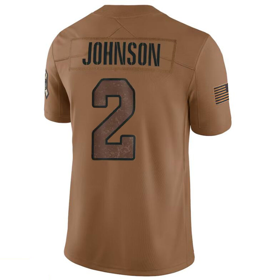 tores A.Cardinals #2 Will Johnson Player Brown Limited Salute To Service Game Stitched Jerseys