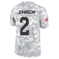 tores A.Cardinals #2 Will Johnson Player Camo Salute to Service Limited Home Stitched Jerseys