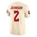 tores A.Cardinals #2 Will Johnson Player Cream Rivalries Collection Vapor Limited Home Game Stitched Jerseys
