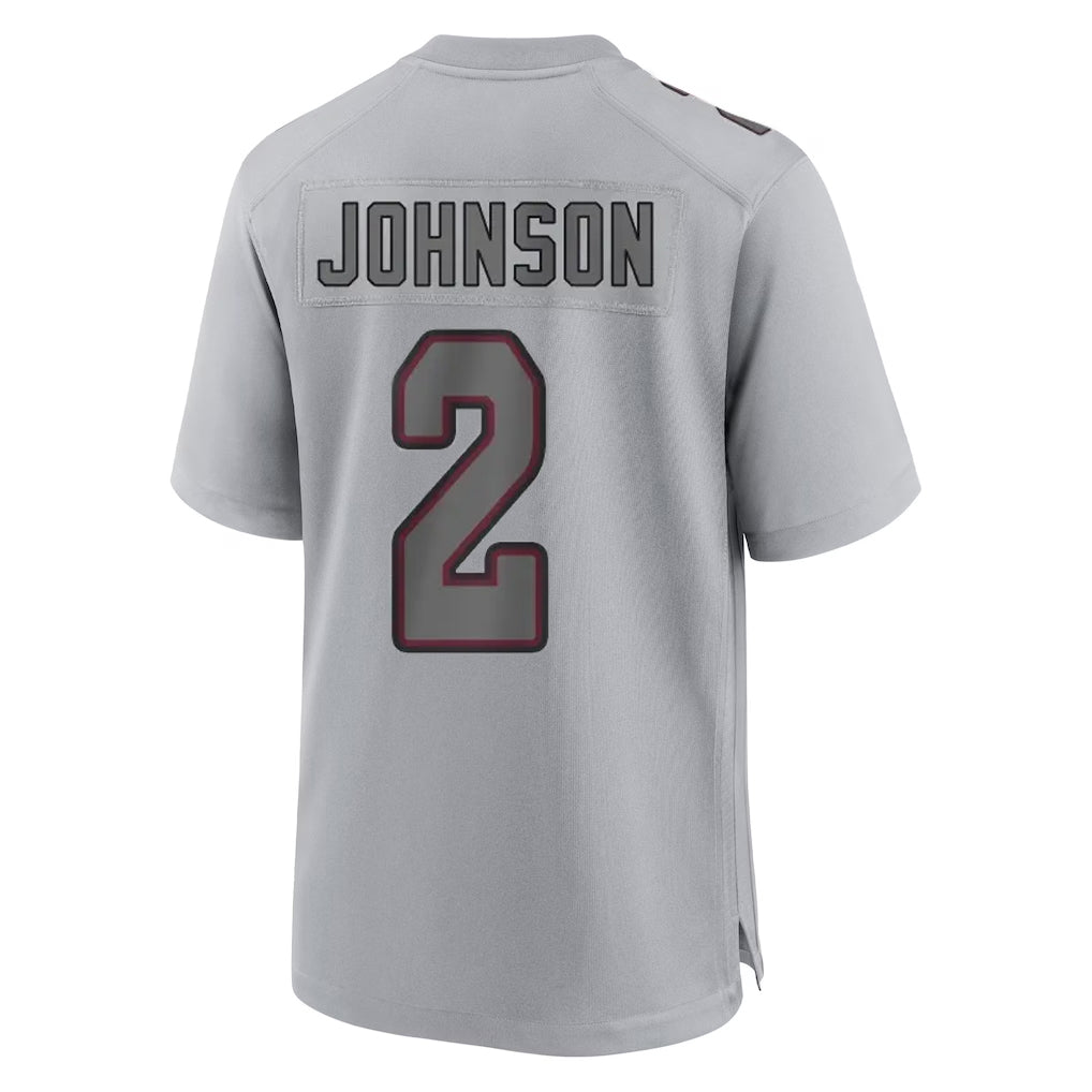 tores A.Cardinals #2 Will Johnson Player Gray Fashion Home Game Stitched Jerseys