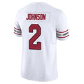 tores A.Cardinals #2 Will Johnson Player White Vapor F.U.S.E. Limited Home Game Stitched Jerseys
