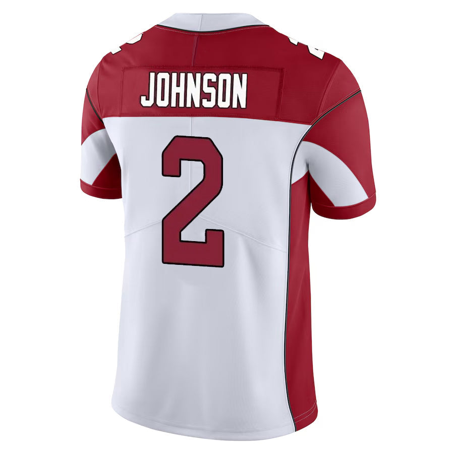 tores A.Cardinals #2 Will Johnson Player White Vapor Limited Home Game Stitched Jerseys