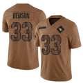 tores A.Cardinals #33 Trey Benson Player Brown Salute To Service Limited Stitched Jerseys