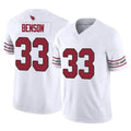 tores A.Cardinals #33 Trey Benson Player White Vapor F.U.S.E. Limited Home Game Stitched Jerseys