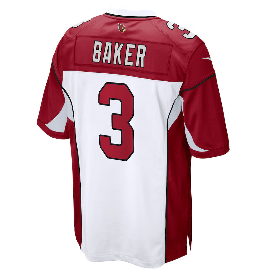 tores A.Cardinals #3 Budda Baker Player White-Red Home Game Stitched  Jerseys