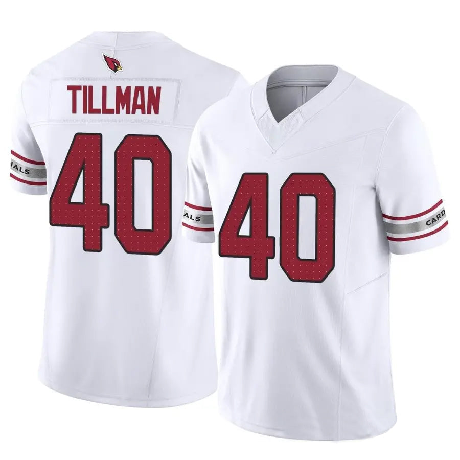tores A.Cardinals #40 Pat Tillman Player White Game Road Stitched Jerseys